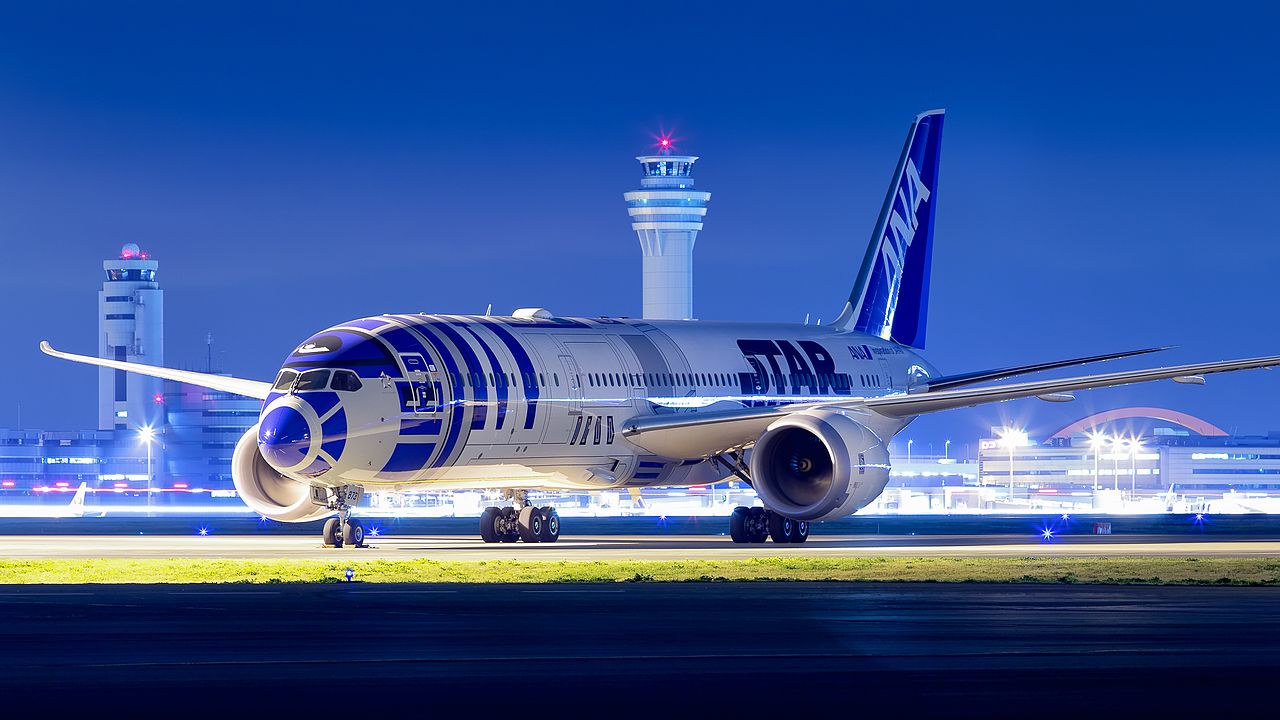 【非売品】ANA×STARWARS R2-D2 Boeing Coming in the fall: ANA to introduce a R2-D2 Star Wars