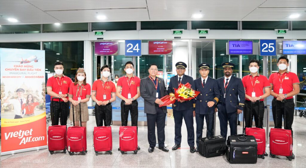 VietJet airlines, Ahmedabad to Hanoi